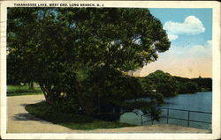 Takanassee Lake, West End Postcard