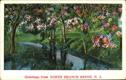 Greetings From North Branch Deport Postcard