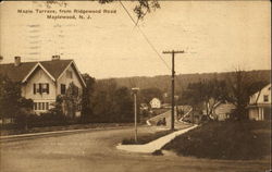 Maple Terrace, Ridgewood road Maplewood, NJ Postcard Postcard