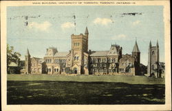 Main Building, University of toronto Postcard