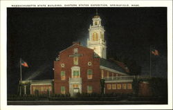 Massachusetts State Building Springfield, MA Postcard Postcard