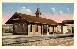 Railroad Station Ridgefield, NJ Postcard Postcard