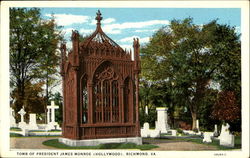 Tomb Of President James Monroe Postcard