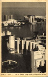 Hall Of Science And Electrical Group From Skyride Postcard
