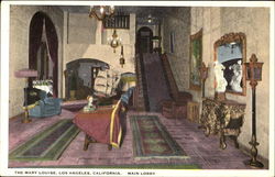 The Mary Louis Main Lobby Postcard