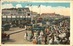 Along The Boardwalk Postcard