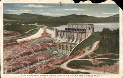 New England Power Association's Fifteen Mile Falls Plant Postcard