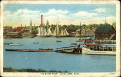 The Water Front Postcard