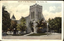 Church Of The Holy Redeemer Bar Harbor, ME Postcard Postcard