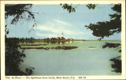 The Lighthouse From South Postcard