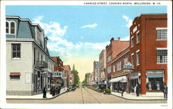 Charles Street Looking North Postcard