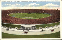 Football Game At Yale Bowl Postcard