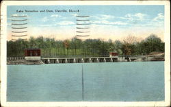 Lake Vermilion And Dam Postcard