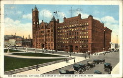 The Bee Building Postcard