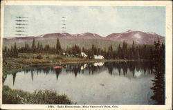 Lake Zimmerman Scenic, CO Postcard Postcard