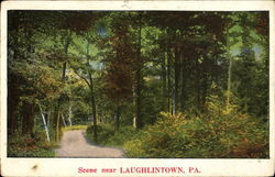 Scene Near Laughlintown Postcard