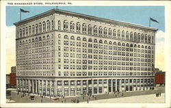 The Wanamaker Store Postcard