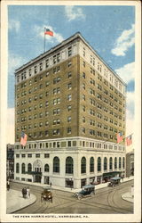 The Pen Harris Hotel Postcard