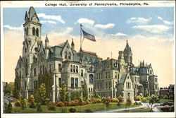 College Hall, University of Pennsylvania Postcard