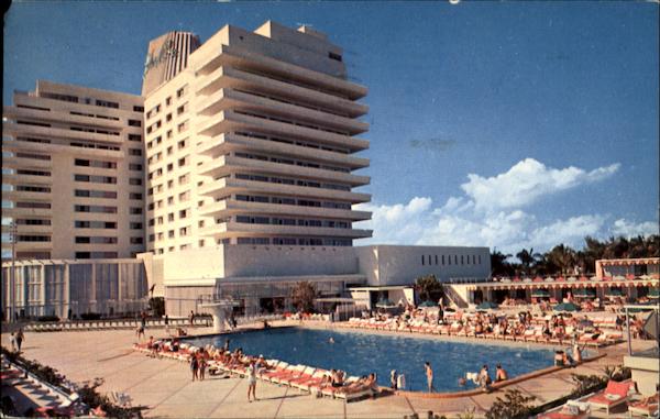 Pool And Cabana Club At Eden Roc Hotel Miami Beach Florida