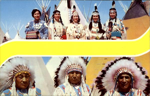 Indian Maidens and Chiefs Kansas Native Americana