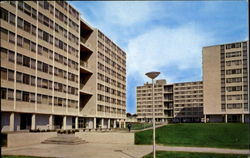 South Women's Dormitory Group Columbia, MO Postcard Postcard