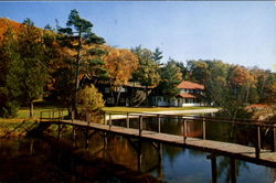 The Riveredge House Glen Arbor, MI Postcard Postcard