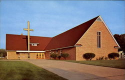 Zion Lutheran Church, 31st and Pine Holland, MI Postcard Postcard