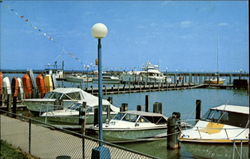 Small Craft Harbor Port Sanilac, MI Postcard Postcard