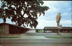 The Carolinian Motel & Restaurant, U. S. 17 Georgetown, SC Postcard Postcard