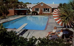 Travelers Motel Hotel, U. S. 17 North at 18th Ave Myrtle Beach, SC Postcard Postcard