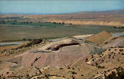 Visitors Center And Fossil Quarry, Dinosaur National Monument Postcard