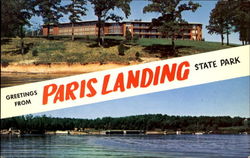 Greetings From Paris Landing State Park Buchanan, TN Postcard Postcard