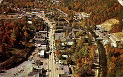 Copter View Of Gatlinburg Postcard