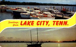 Greetings From Lake City Tennessee Postcard Postcard