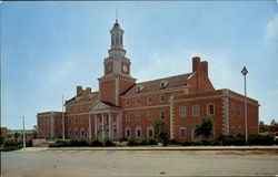 Administration Building, North Texas State College Postcard