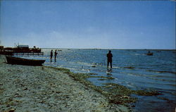 Beach Hampton Bays, NY Postcard Postcard