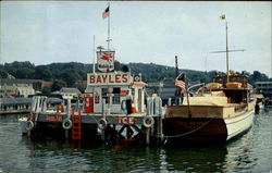 Bayles Dock, Long Island Port Jefferson, NY Postcard Postcard