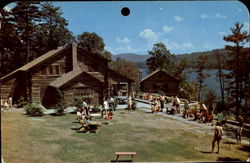 Frontier Village Lake George, NY Postcard Postcard