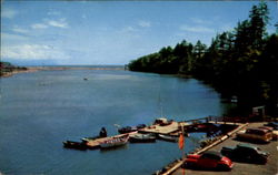 Greetings From Peach Lake Postcard