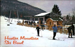 Hunter Mountain Ski Bowl Postcard