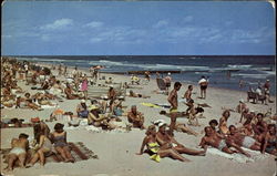 Beach Scene Postcard