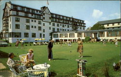 Warren Hotel Spring Lake, NJ Postcard 