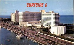 Surfside 6 Miami Beach, FL Postcard Postcard