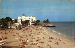 Surfside Park, 74th Street Between Collins Ave. & The Ocean Postcard