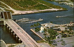Looking Across The Inlet Waterway Postcard