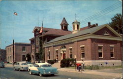 Post Office City Buildings Postcard