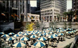 Rockfeller Center And Lower Plaza Postcard