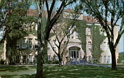 Rarick Hall, Fort Hays Kansas Postcard Postcard