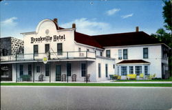 Brookville Hotel Postcard